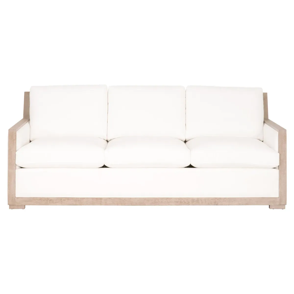 Manhattan Wood Trim Performance 85" Sofa