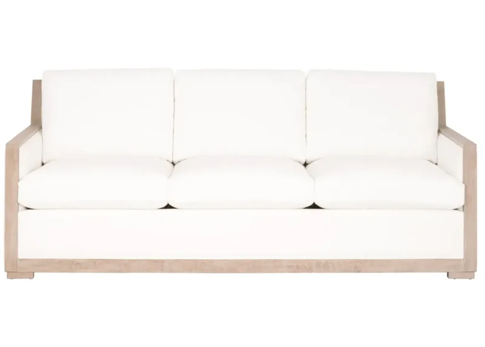 Manhattan Wood Trim Performance 85" Sofa