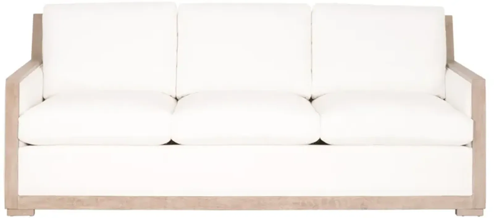 Manhattan Wood Trim Performance 85" Sofa