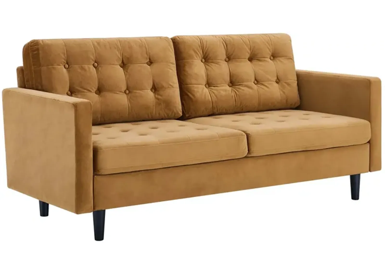 Exalt Tufted Performance Velvet Sofa