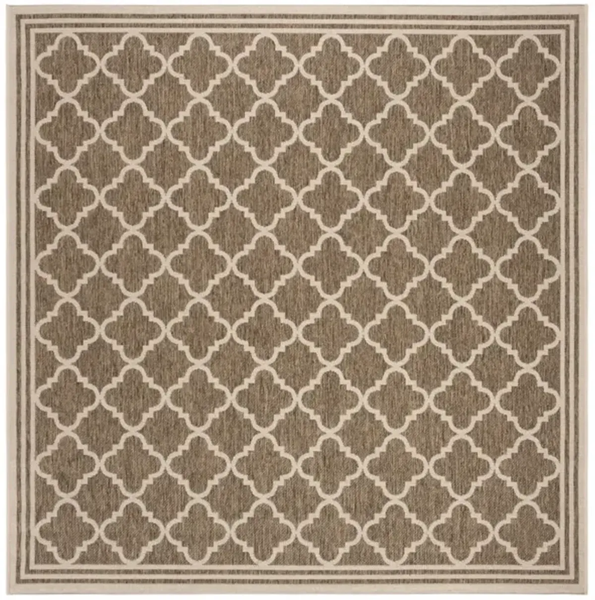 Safavieh BEACH HOUSE Collection BHS121D-6SQ Beige / Cream 6'-7" X 6'-7" Square