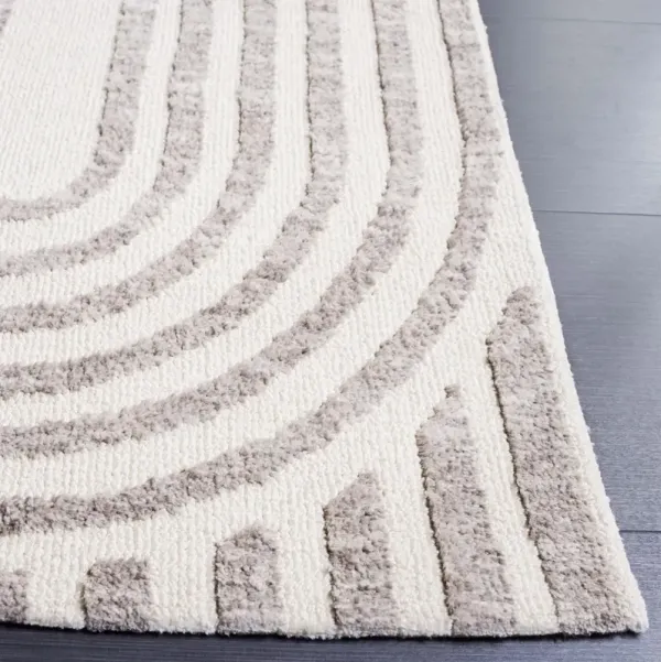 AUDREY 106 Beige 6' X 6' Square Square Rug