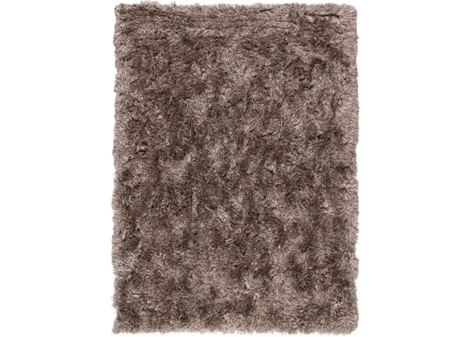 PARIS SHAG Brown 5' X 7' Medium Rectangle Rug