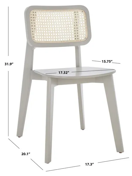 LUZ CANE DINING CHAIR - Set of 2