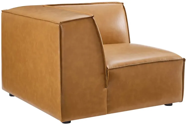 Restore Vegan Leather Sectional Sofa Corner Chair