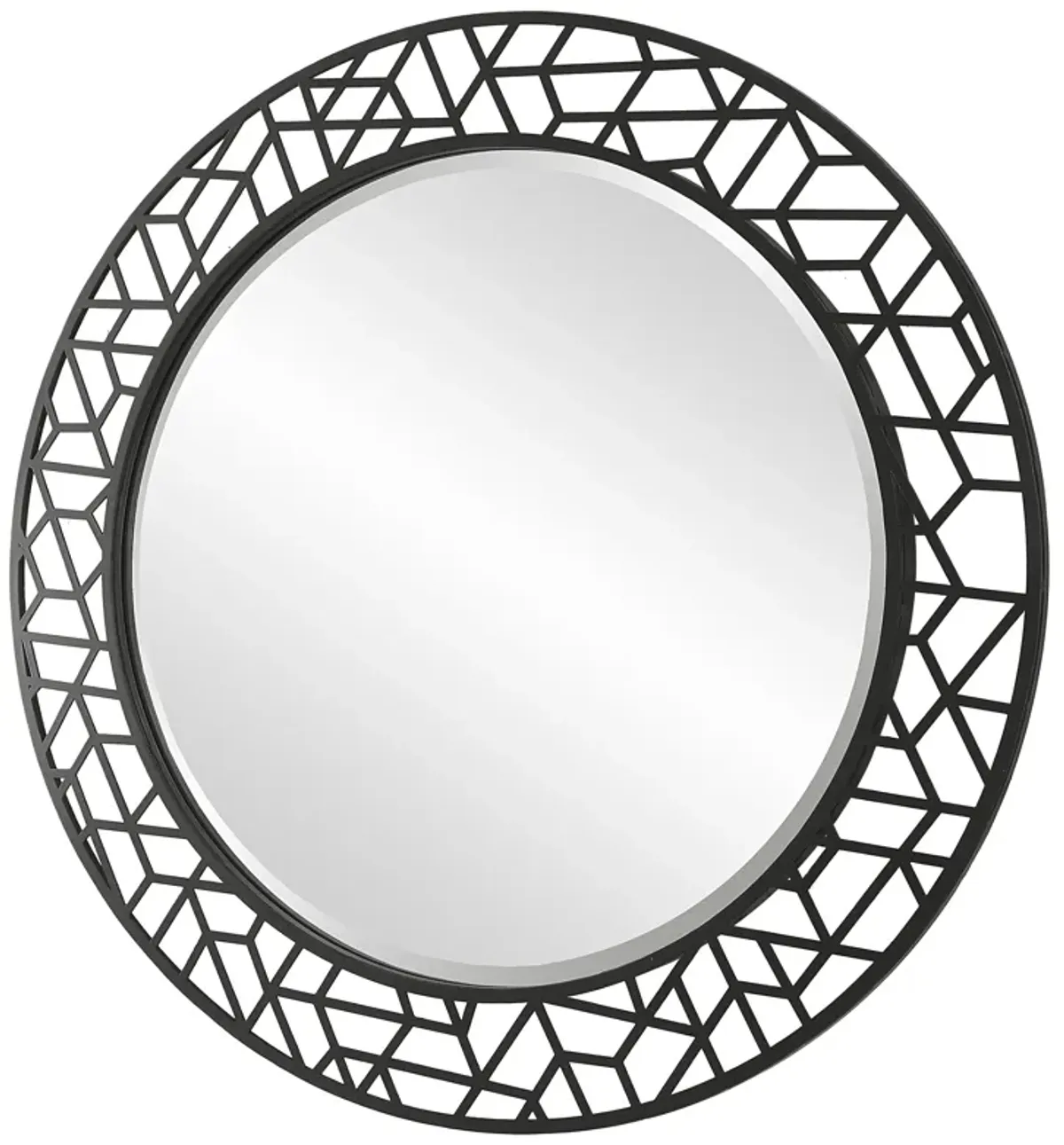 Mosaic Round Mirror