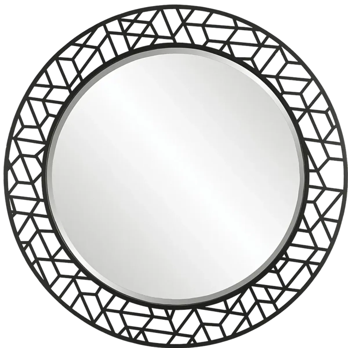 Mosaic Round Mirror