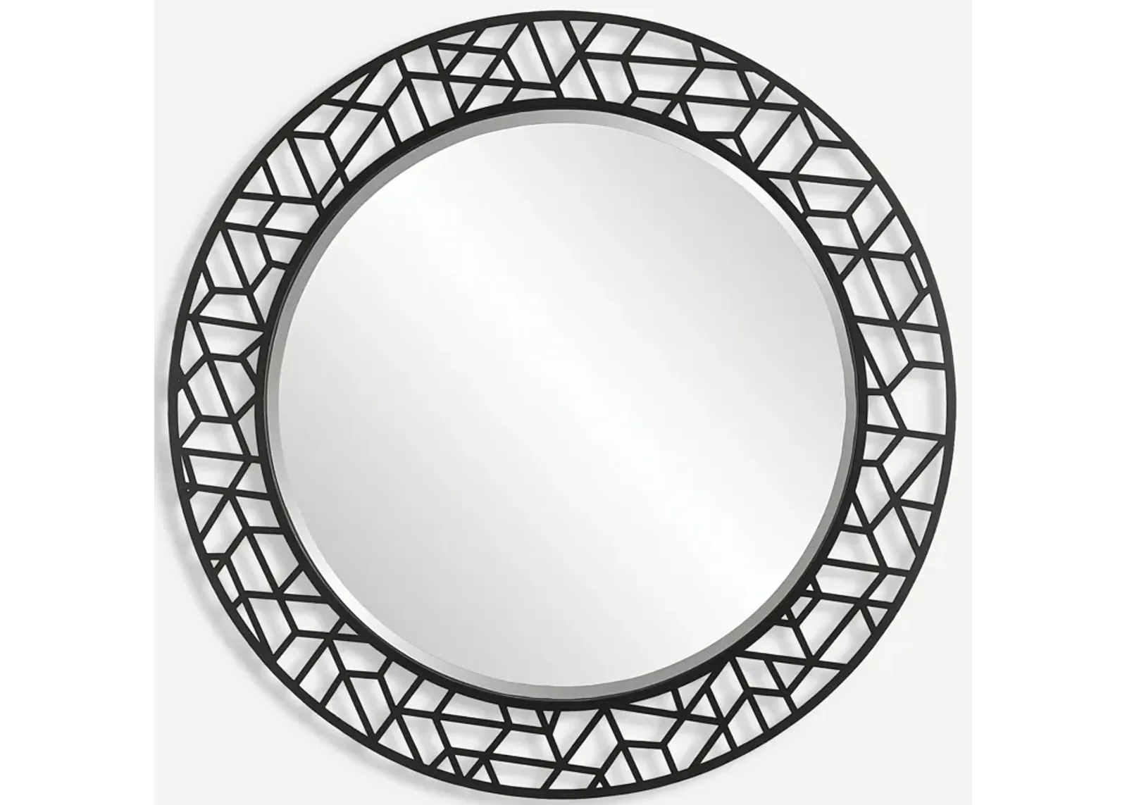 Mosaic Round Mirror