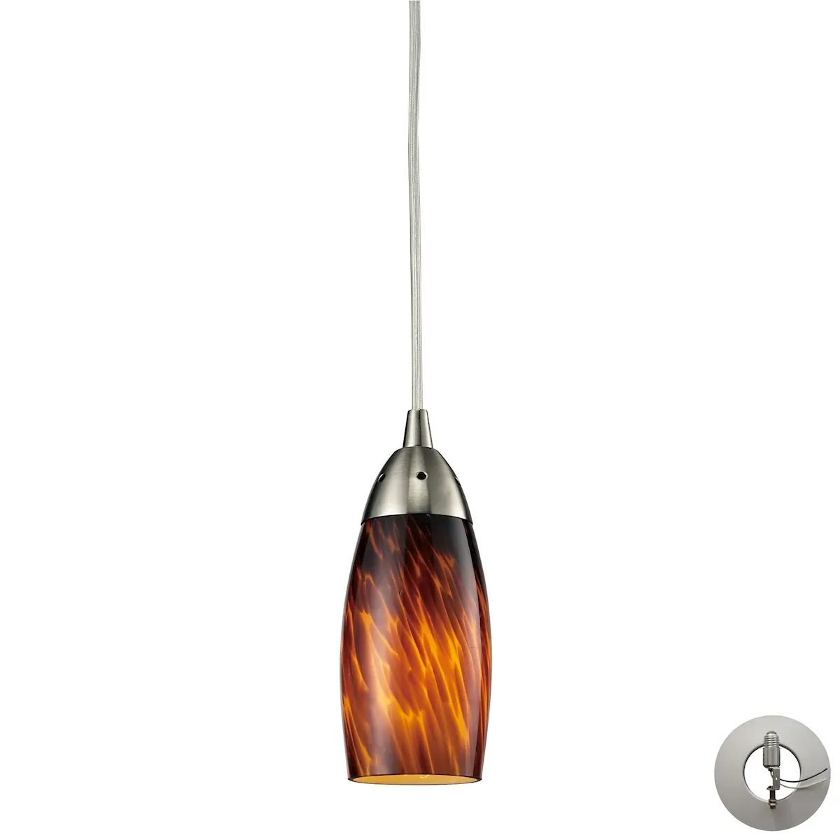 Milan Configurable Multi Pendant - Satin Nickel