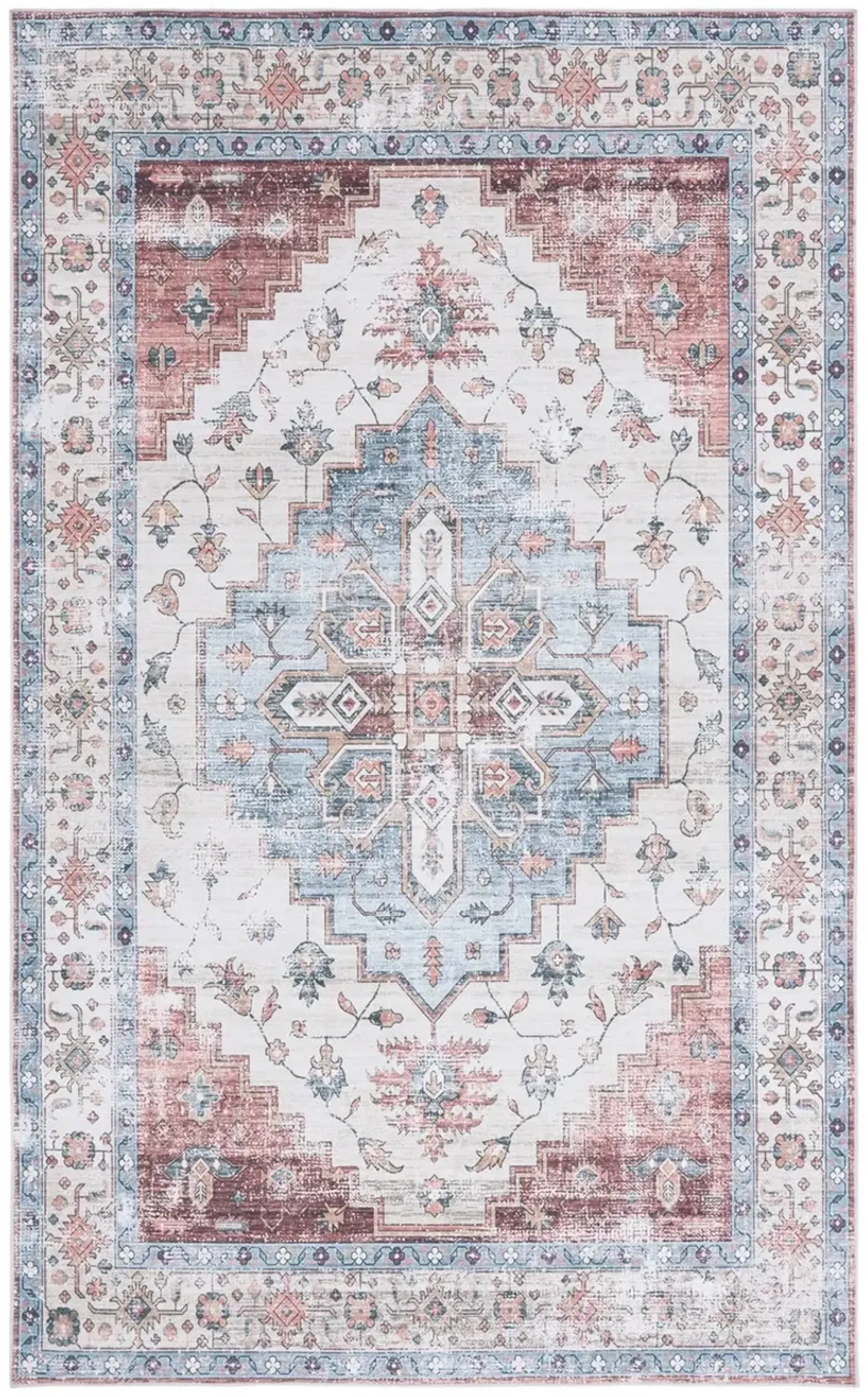 ARIZONA 209 Multi 6' X 9' Medium Rectangle Rug