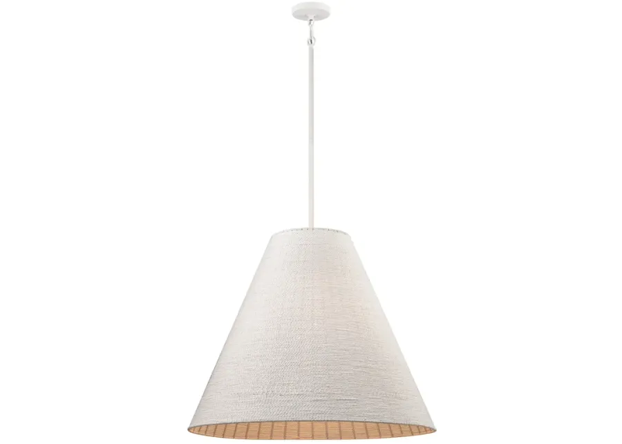 Sophie 30'' Wide 4-Light Pendant - White Coral