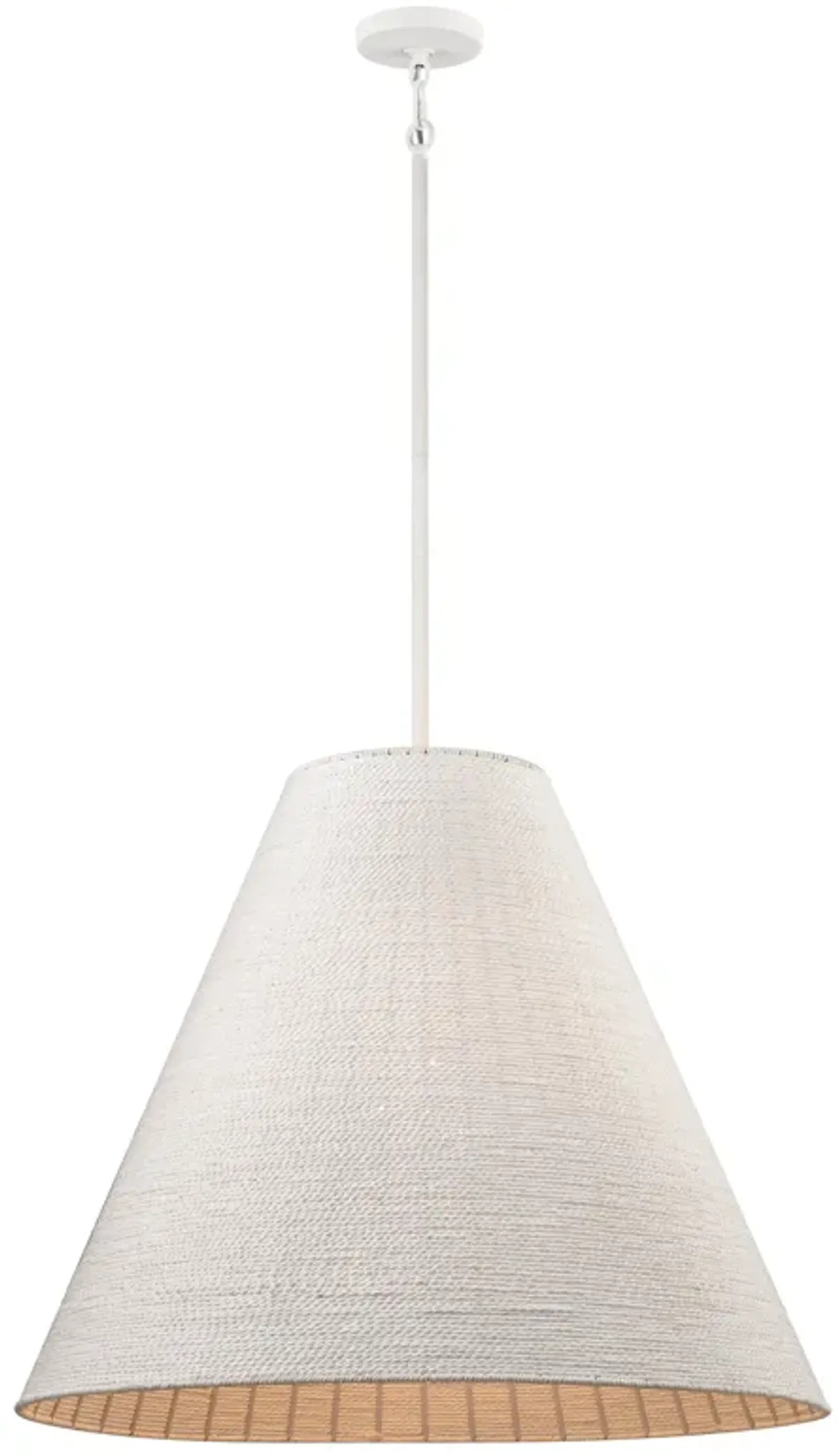 Sophie 30'' Wide 4-Light Pendant - White Coral