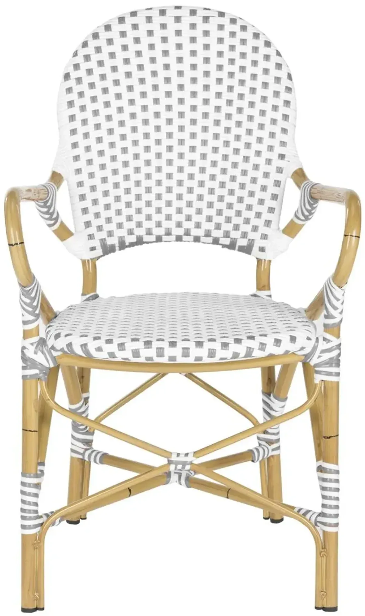 HOOPER INDOOR-OUTDOOR STACKING ARMCHAIR  - Set of 2