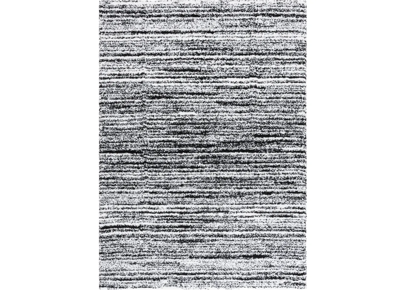 RUMI SHAG 110 BLACK  5'-3' x 7'-6' Medium Rectangle Rug