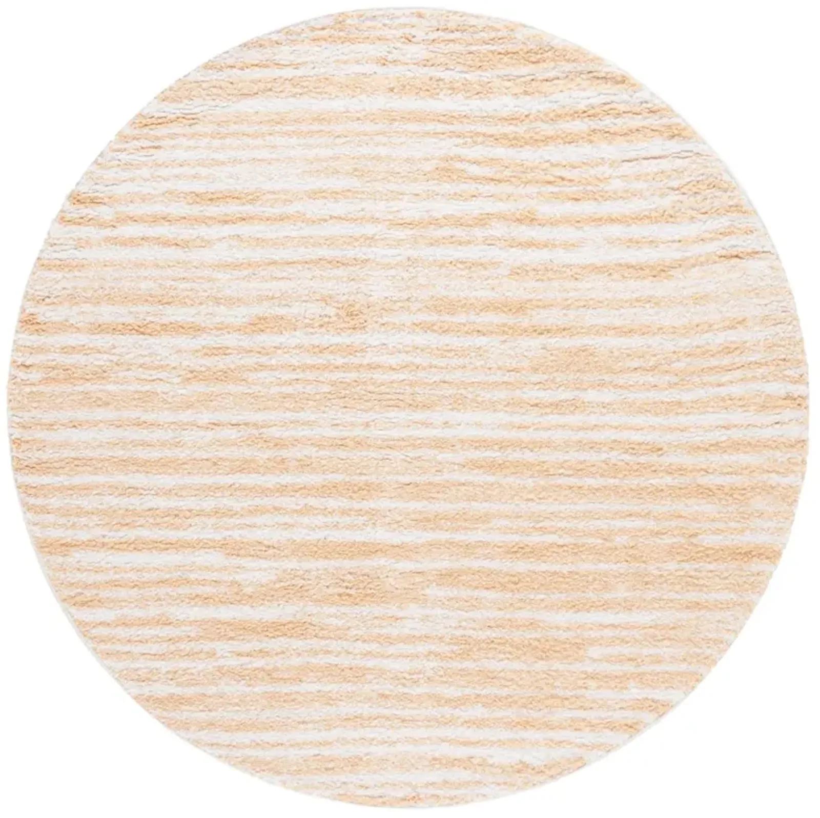 RUMI SHAG 110 GOLD  6'-7' x 6'-7' Round Round Rug