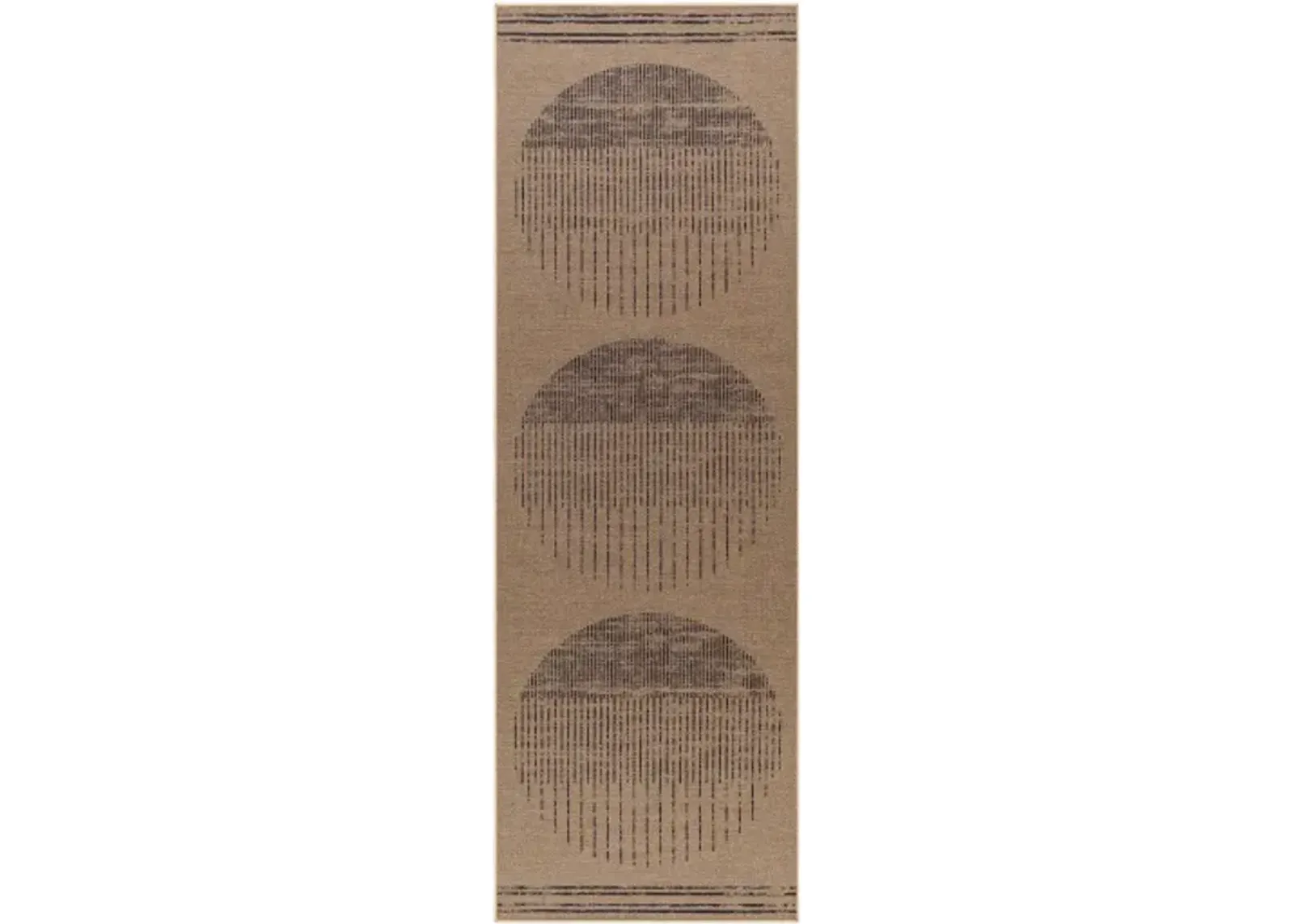 Ez Jute EZT-2301 2'6" x 8' Machine Woven Rug