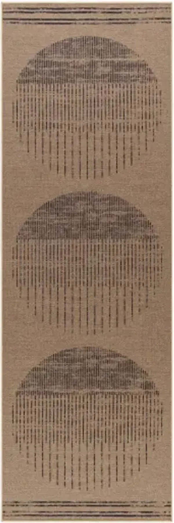 Ez Jute EZT-2301 2'6" x 8' Machine Woven Rug