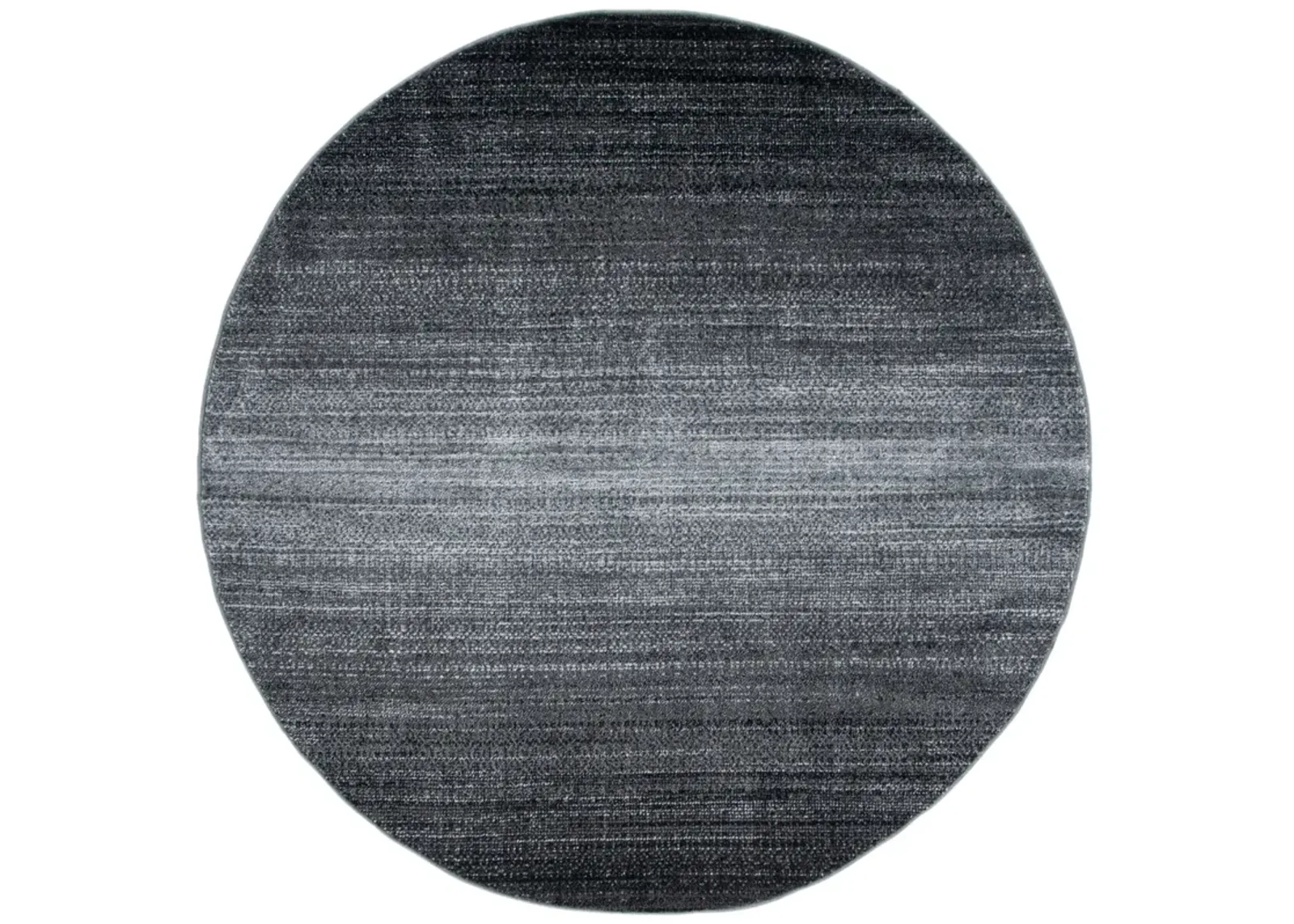 ADIRONDACK 100 DARK GREY  4' x 4' Round Round Rug