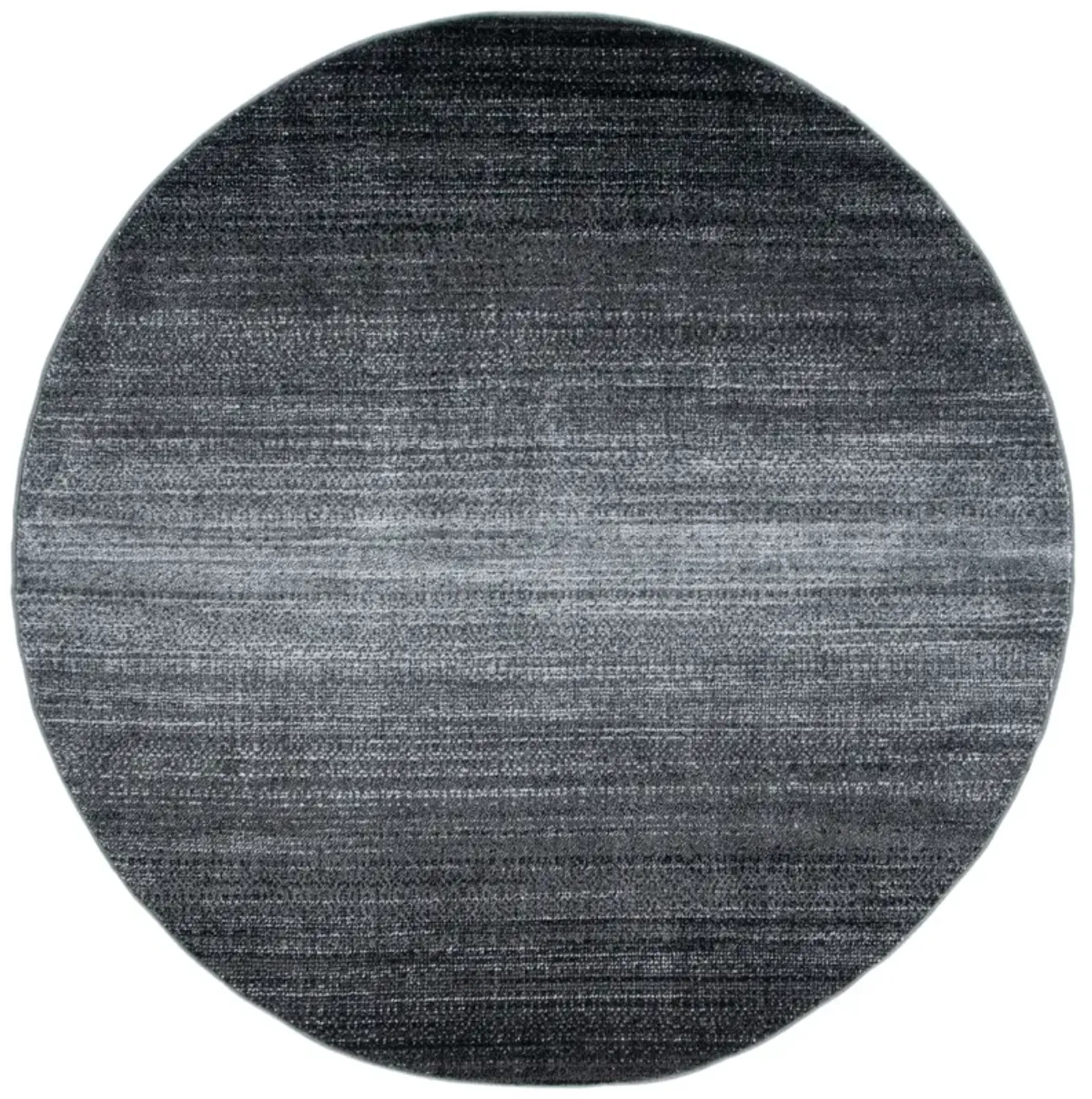 ADIRONDACK 100 DARK GREY  4' x 4' Round Round Rug