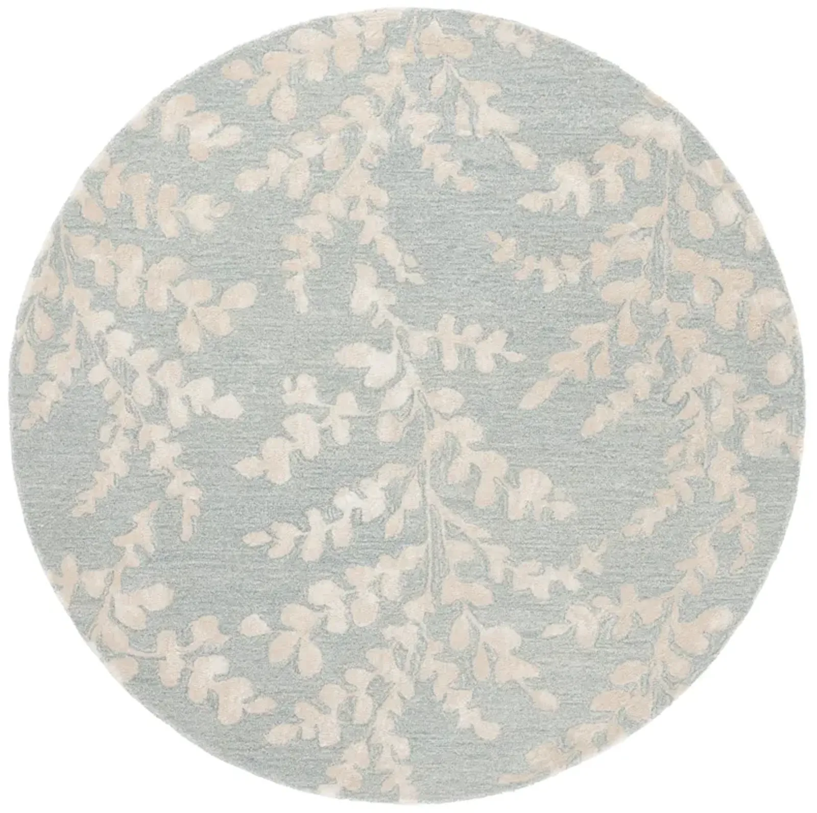 GLAMOUR Hand Tufted 6' x 6' Round area rug