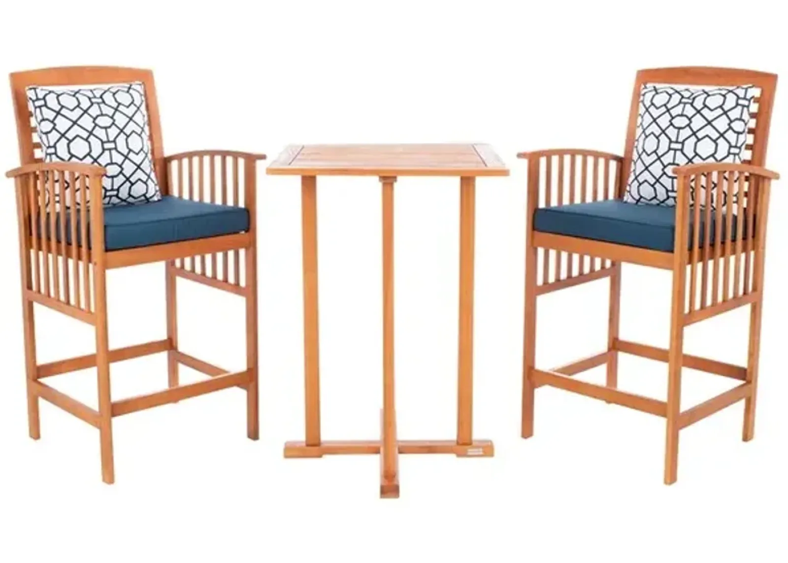 PATE 3 PC BAR 39.8 INCH H TABLE BISTRO SET