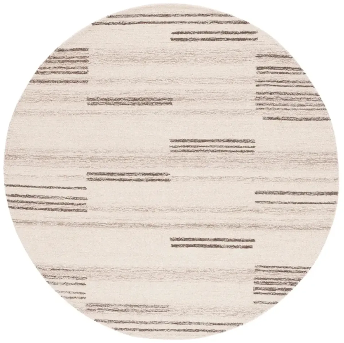 METRO 625 IVORY  6' x 6' Round Round Rug