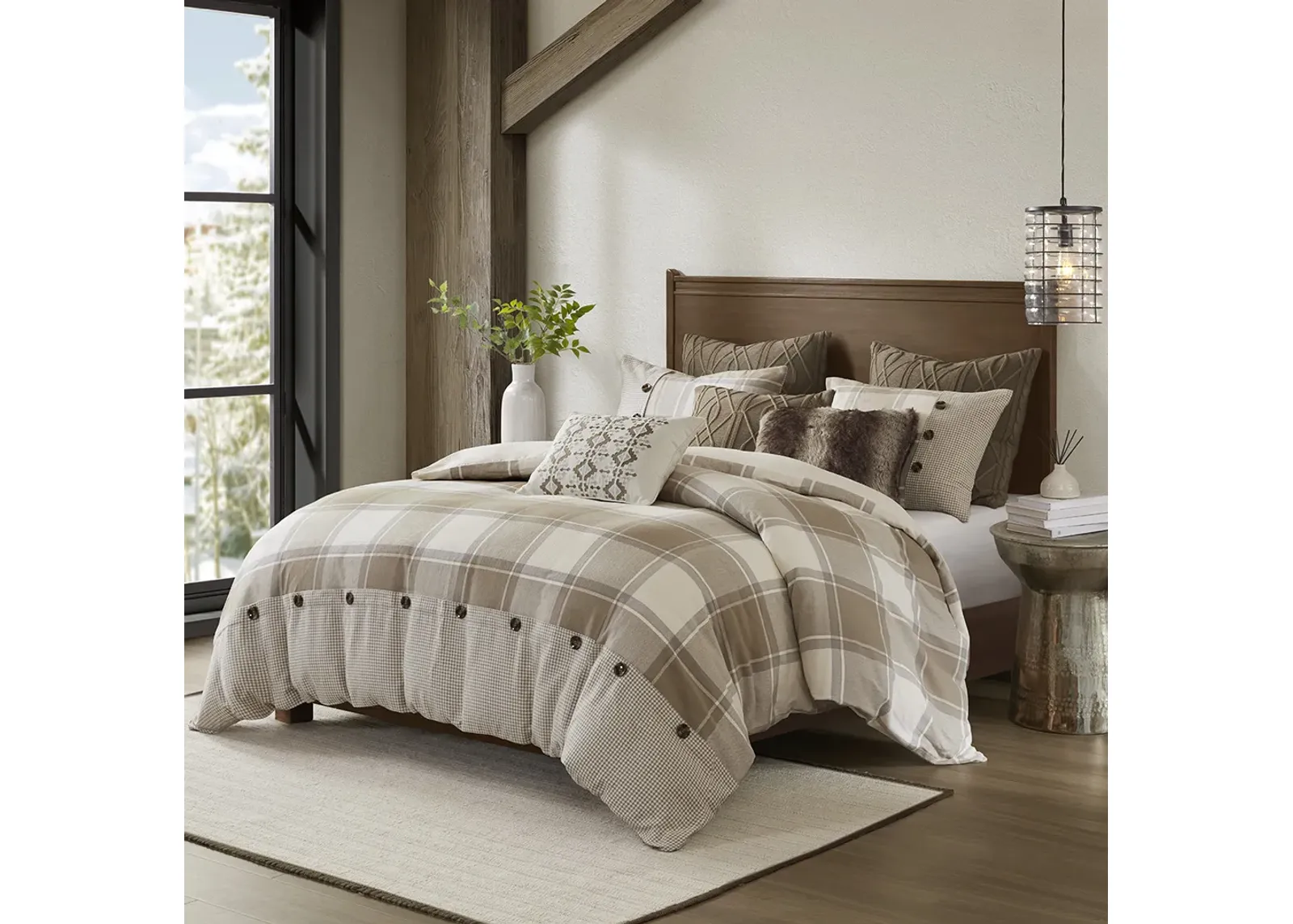 Cotton Jacquard Comforter Set