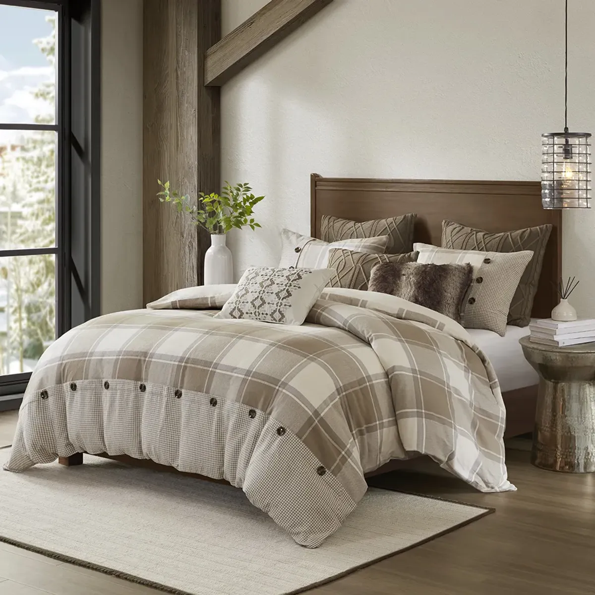 Cotton Jacquard Comforter Set