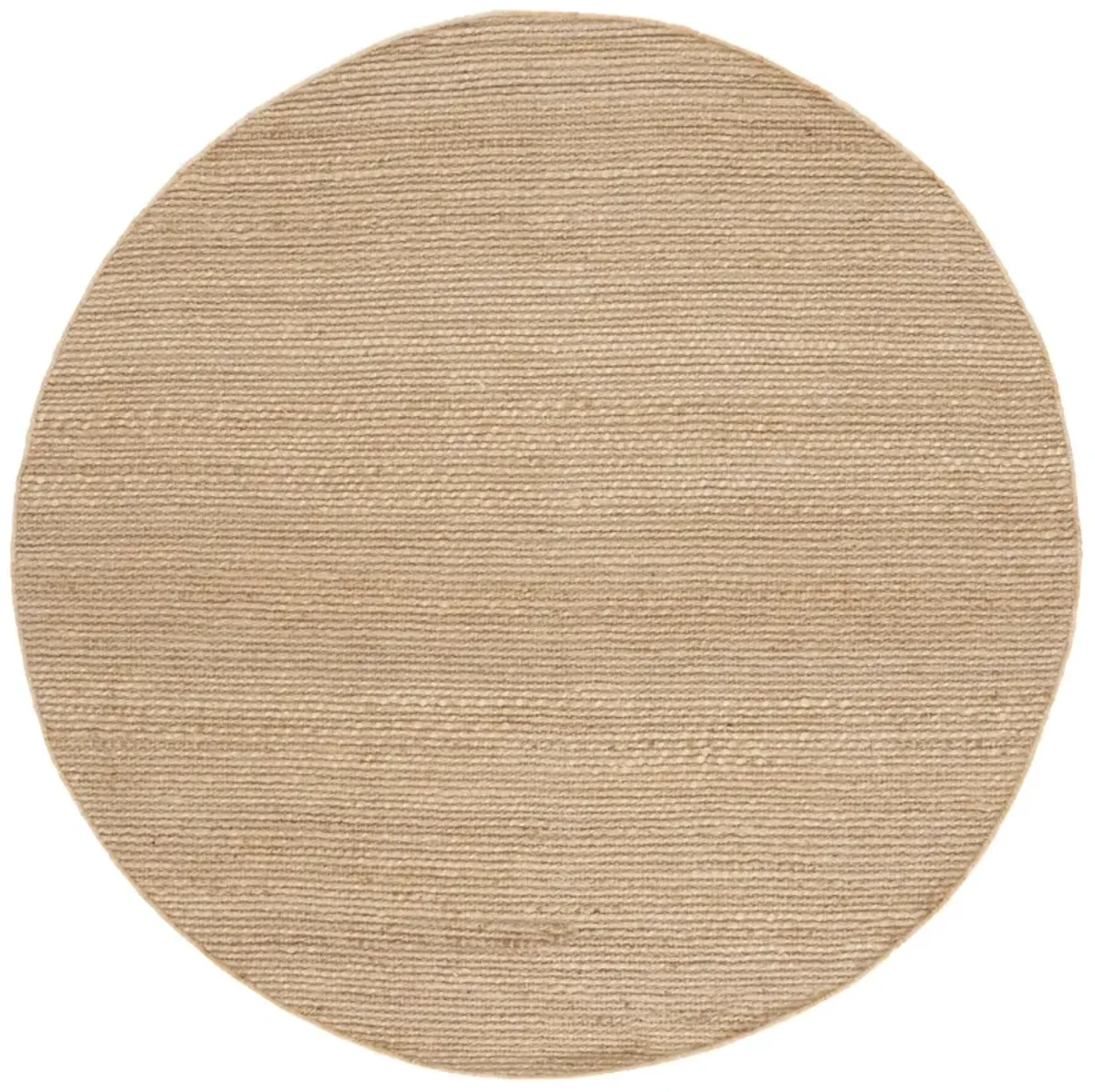 NATURAL FIBER 357 NATURAL 6' x 6' Round Round Rug