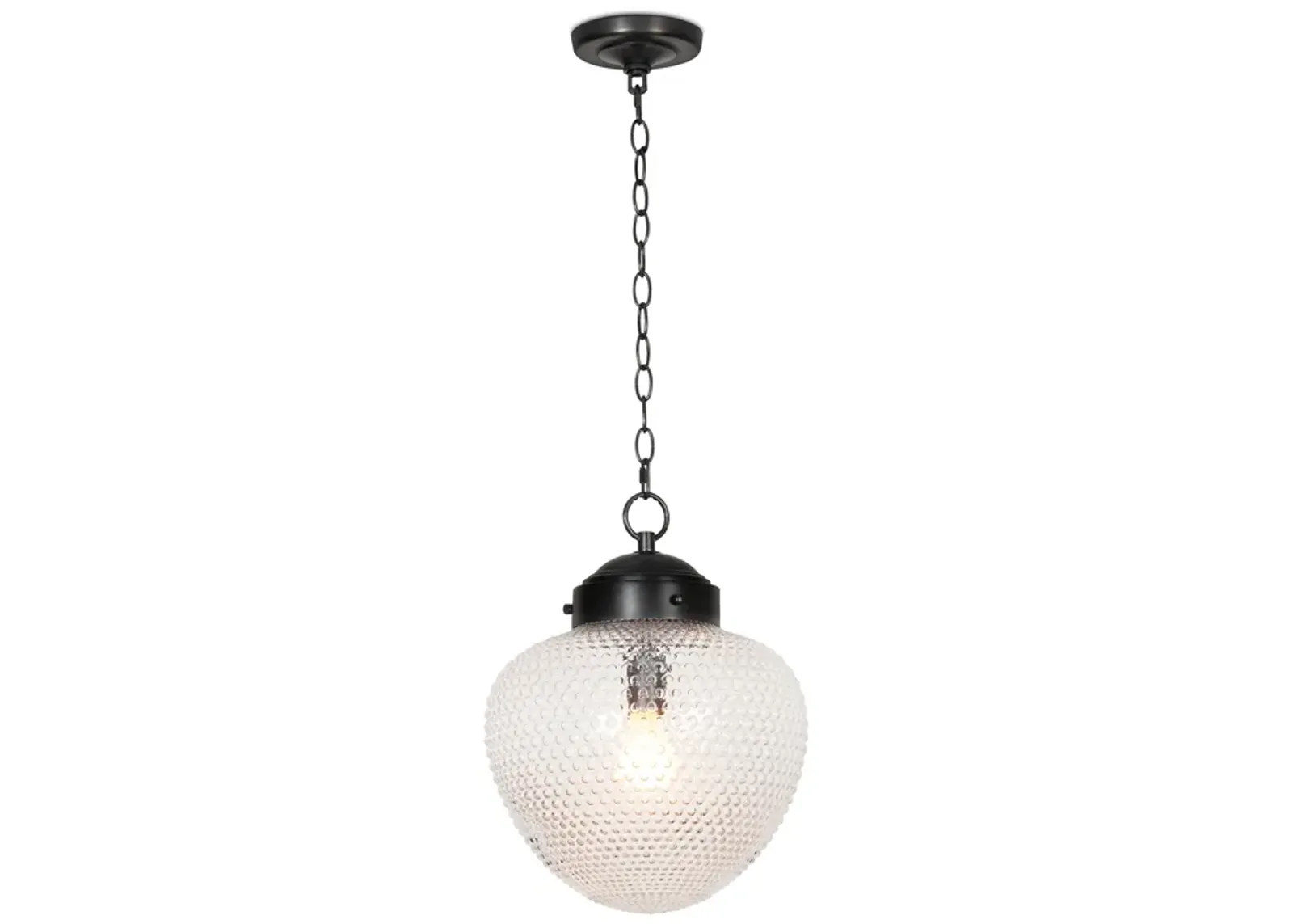 Sadie Glass Pendant (Oil Rubbed Bronze)