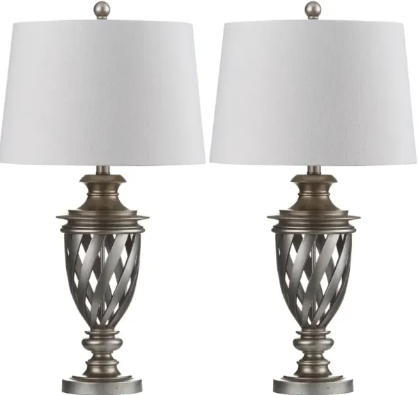Byron 28.5-Inch H Urn Table Lamp - Set of 2