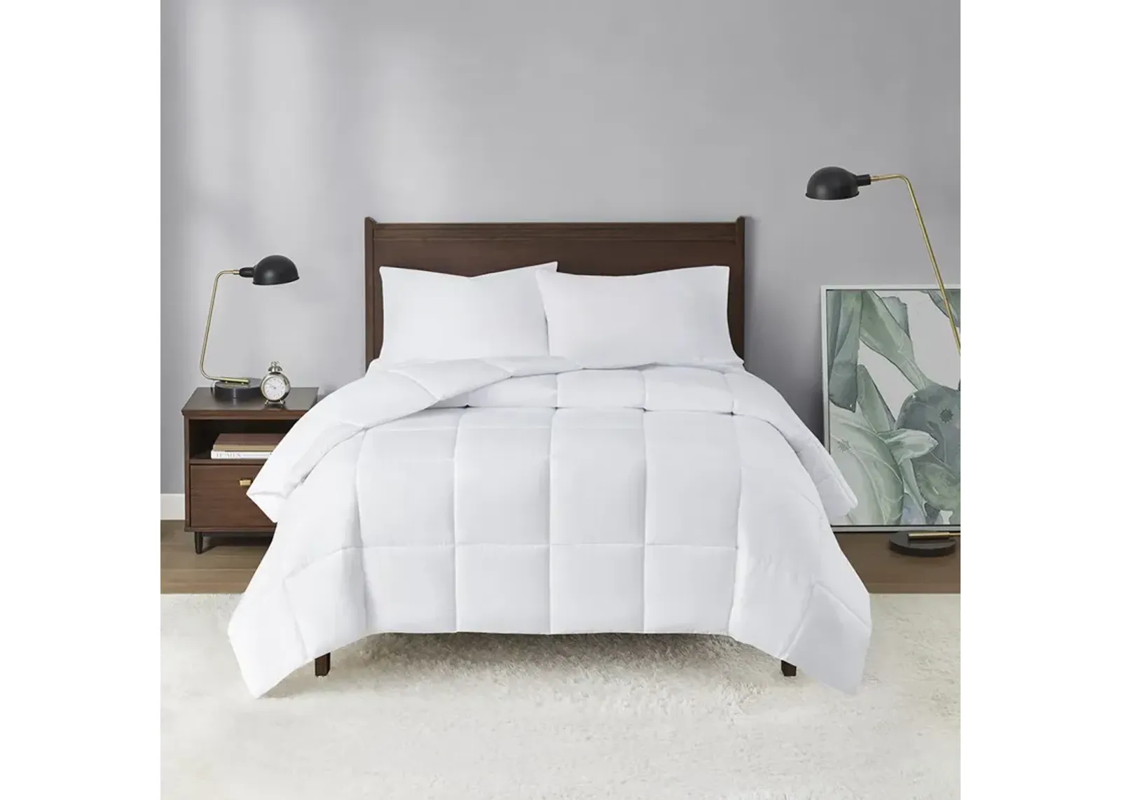 Sleep Philosophy Energy Recovery White Energy Recovery Oversized Down Alternative Comforter