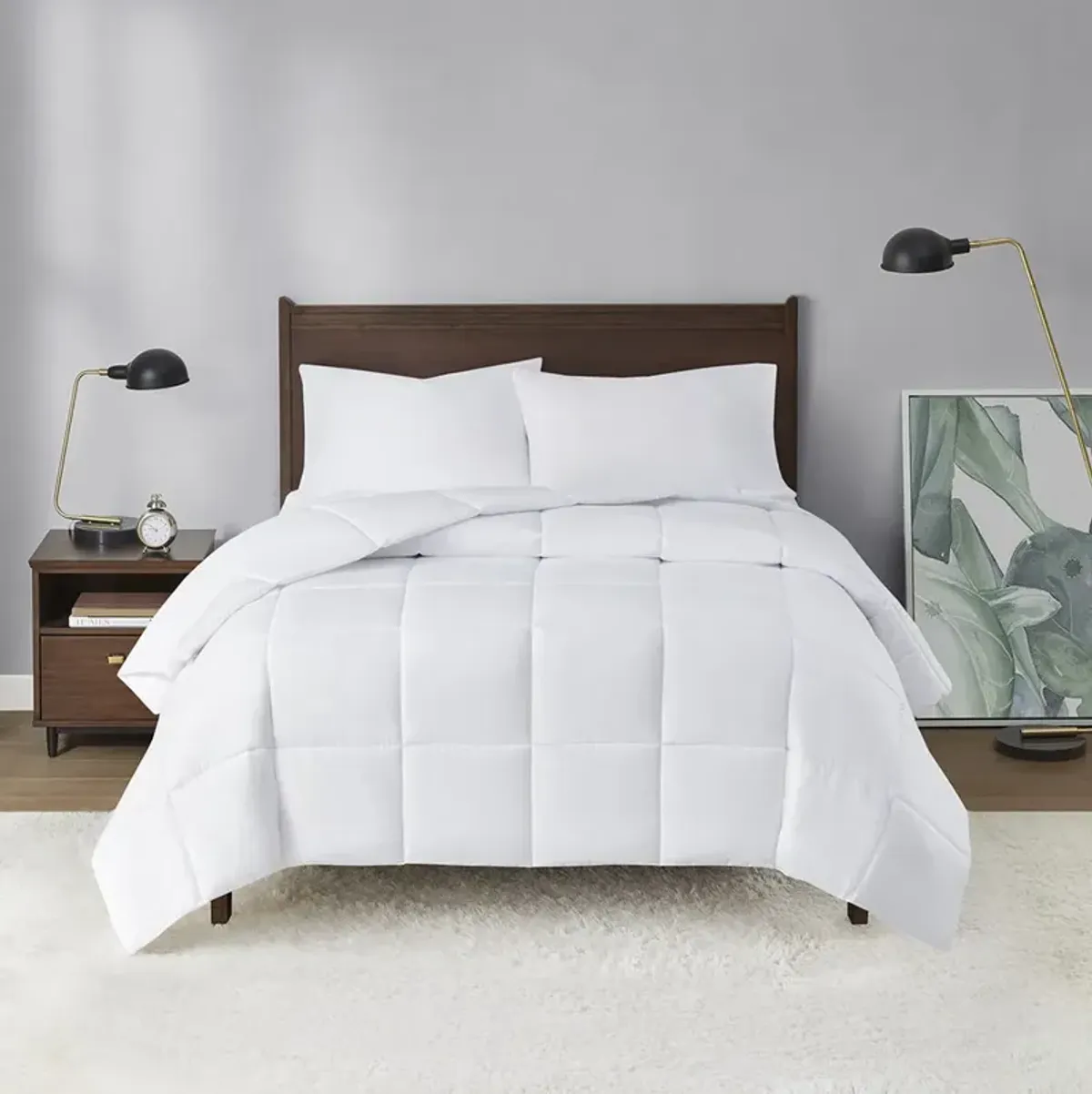 Sleep Philosophy Energy Recovery White Energy Recovery Oversized Down Alternative Comforter