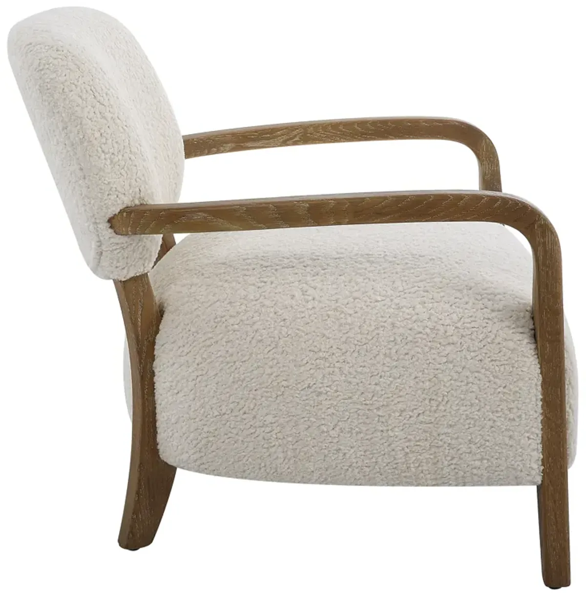 Telluride Natural Shearling Accent Chair