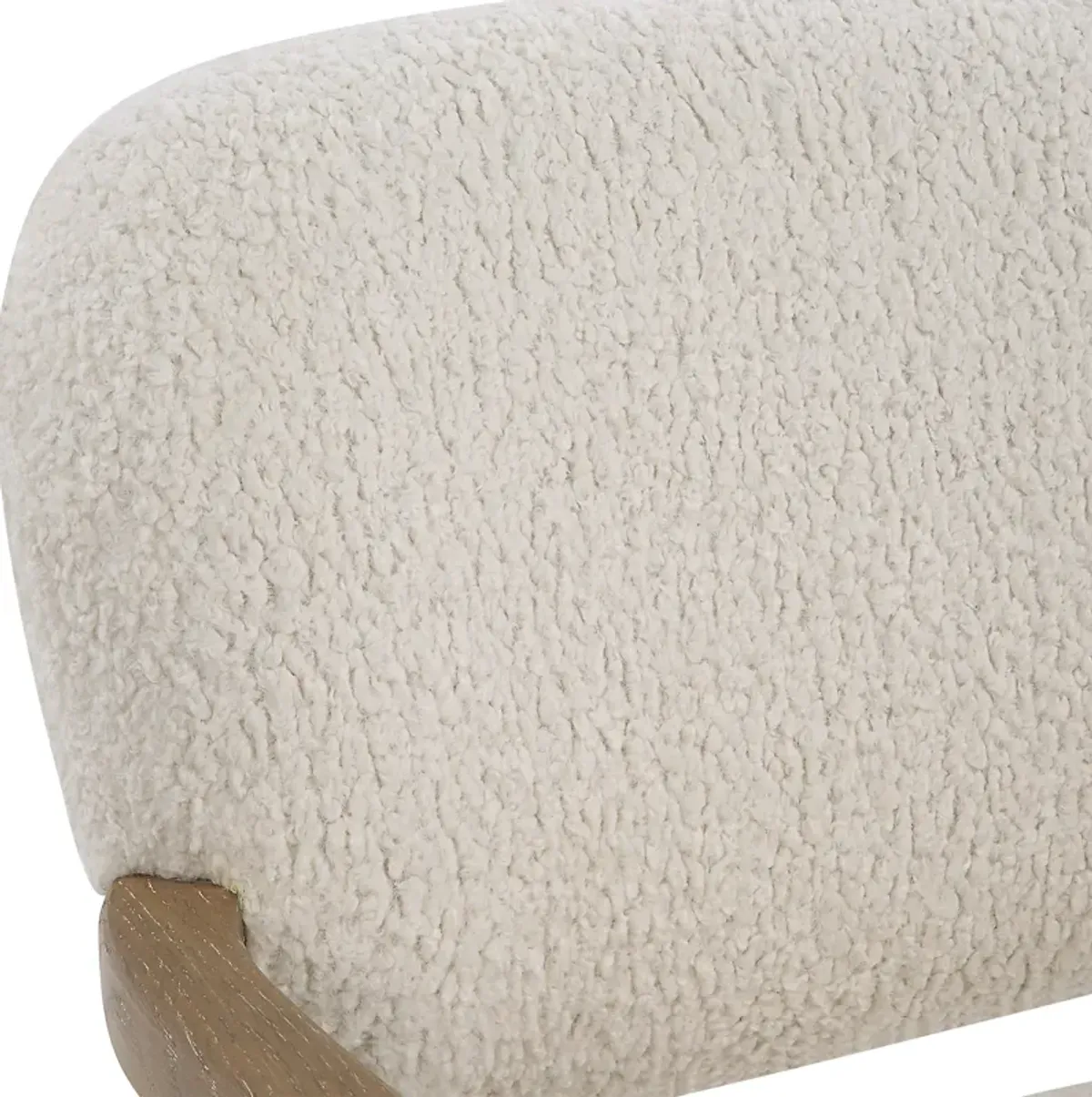 Telluride Natural Shearling Accent Chair