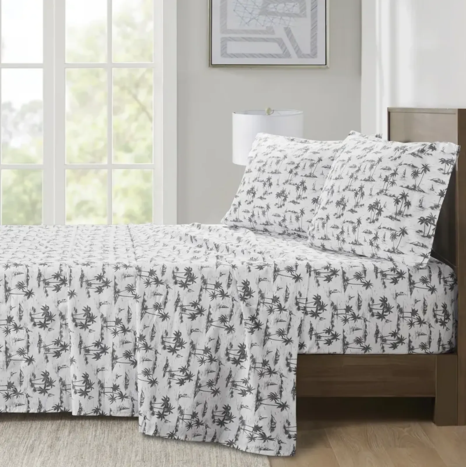 200 Thread Count Printed Cotton Sheet Set