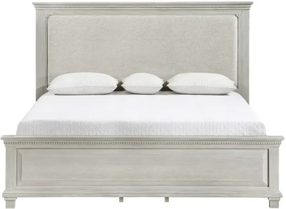 New ClassicÂ® Home Furnishings Silver Sands Gray Queen Panel Bed