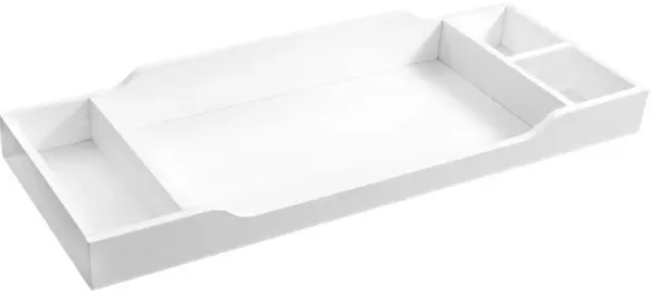 Sorelle Furniture Vintage White Topper for Double Dresser