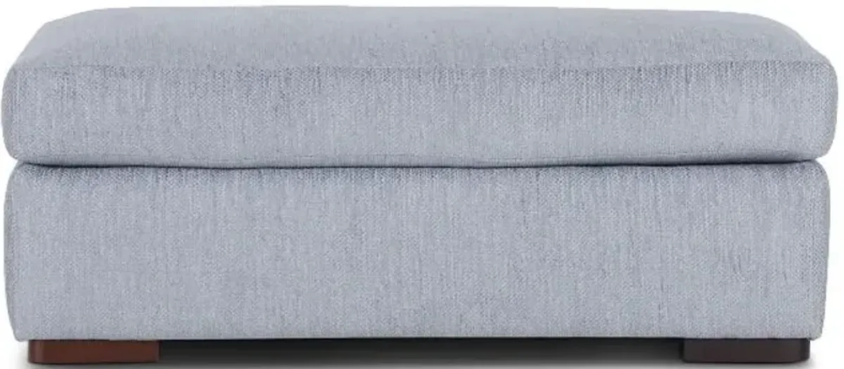 Kevin Charles Alpha Revenue Gray Ottoman