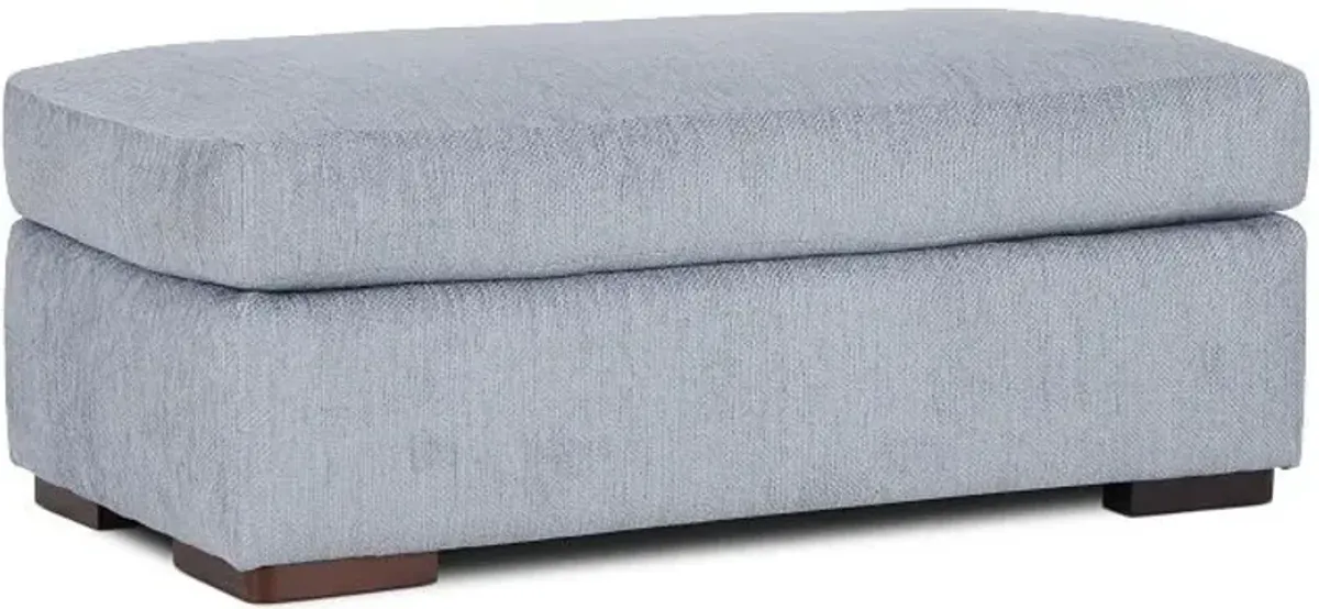 Kevin Charles Alpha Revenue Gray Ottoman