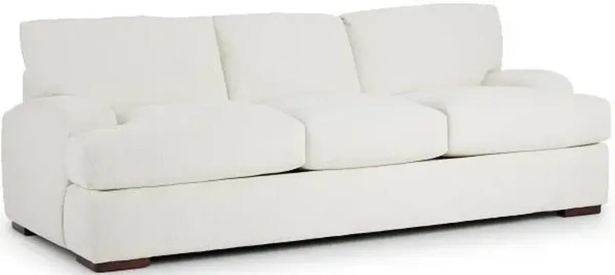 Kevin Charles Alpha Revenue White Sofa