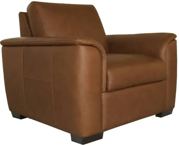 FlexsteelÂ® Henry Caramel Stationary Accent Chair