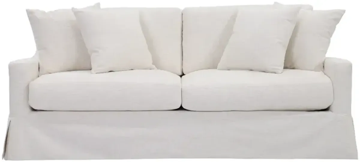 SynergyÂ® 1129 Nomad Snow Slipcover Sofa