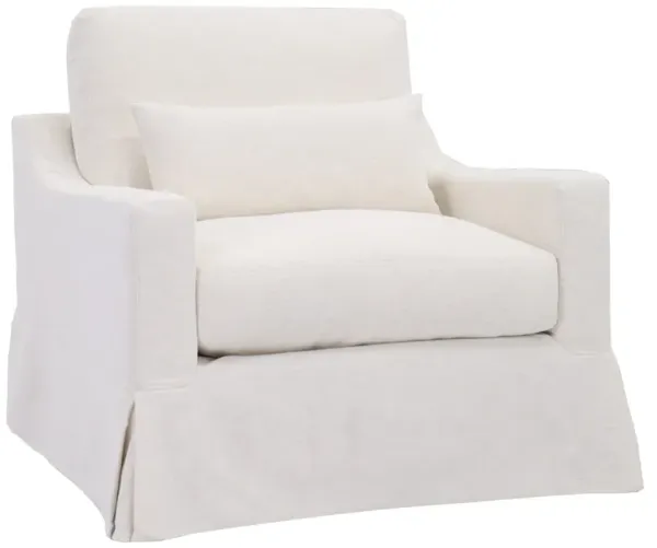 SynergyÂ® 1129 Nomad Snow Slipcover Swivel Glider