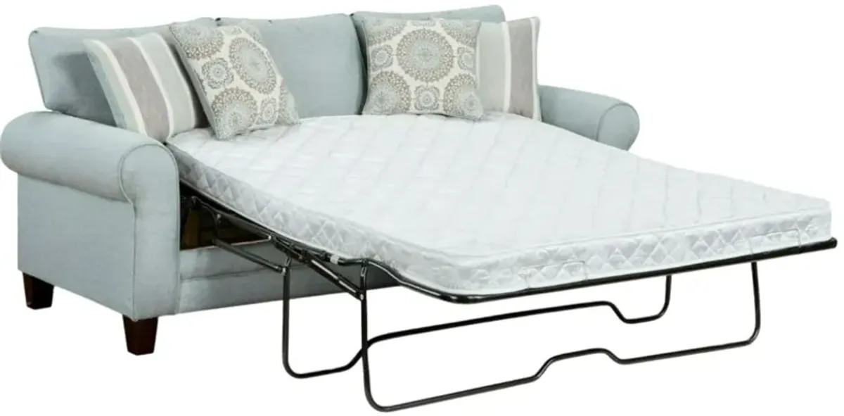 Fusion Furniture Grande Mist Gray Sleeper Sofa