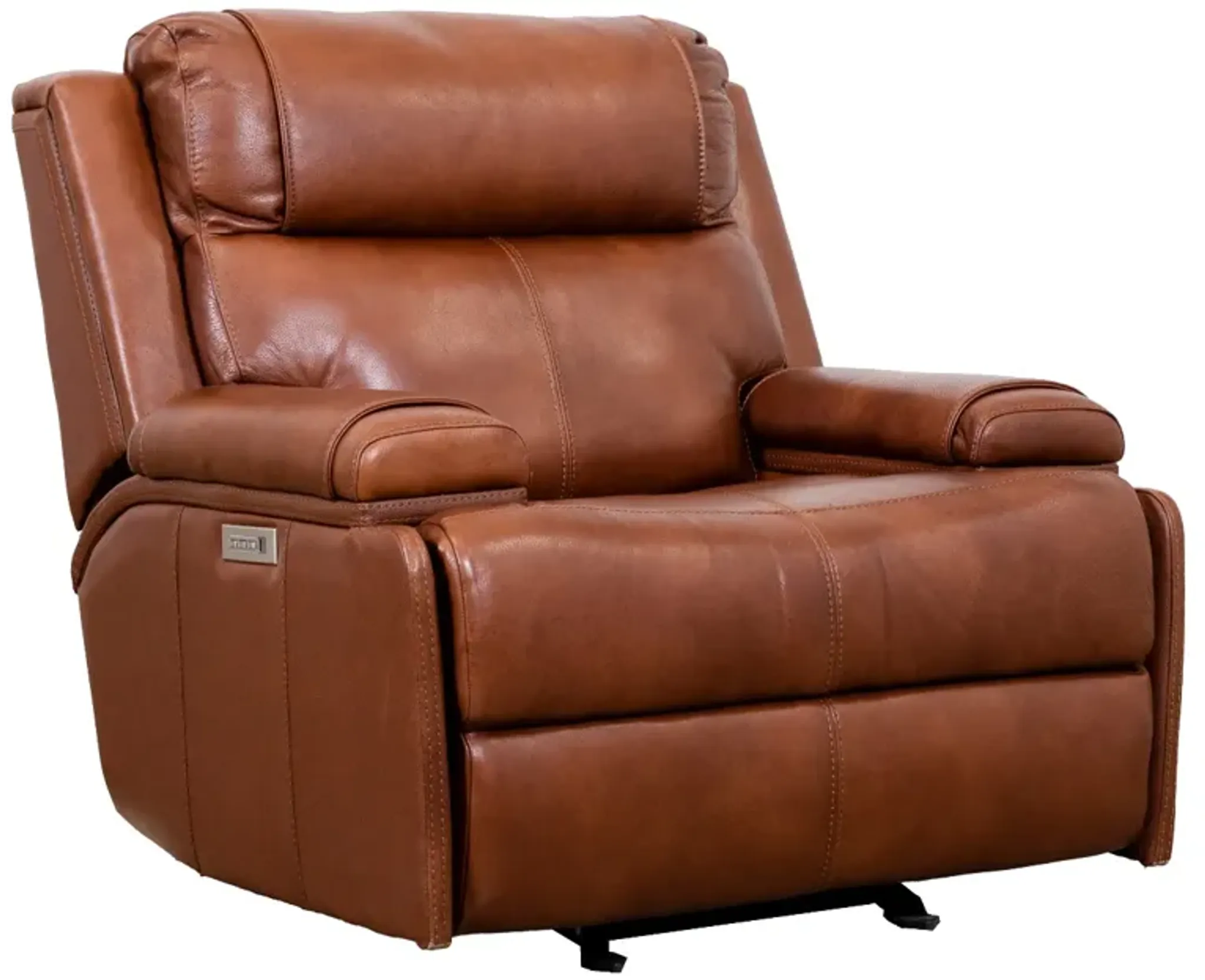 Hi Rock Home Teton Trail Leather Power Triple Recliner Miskelly ...