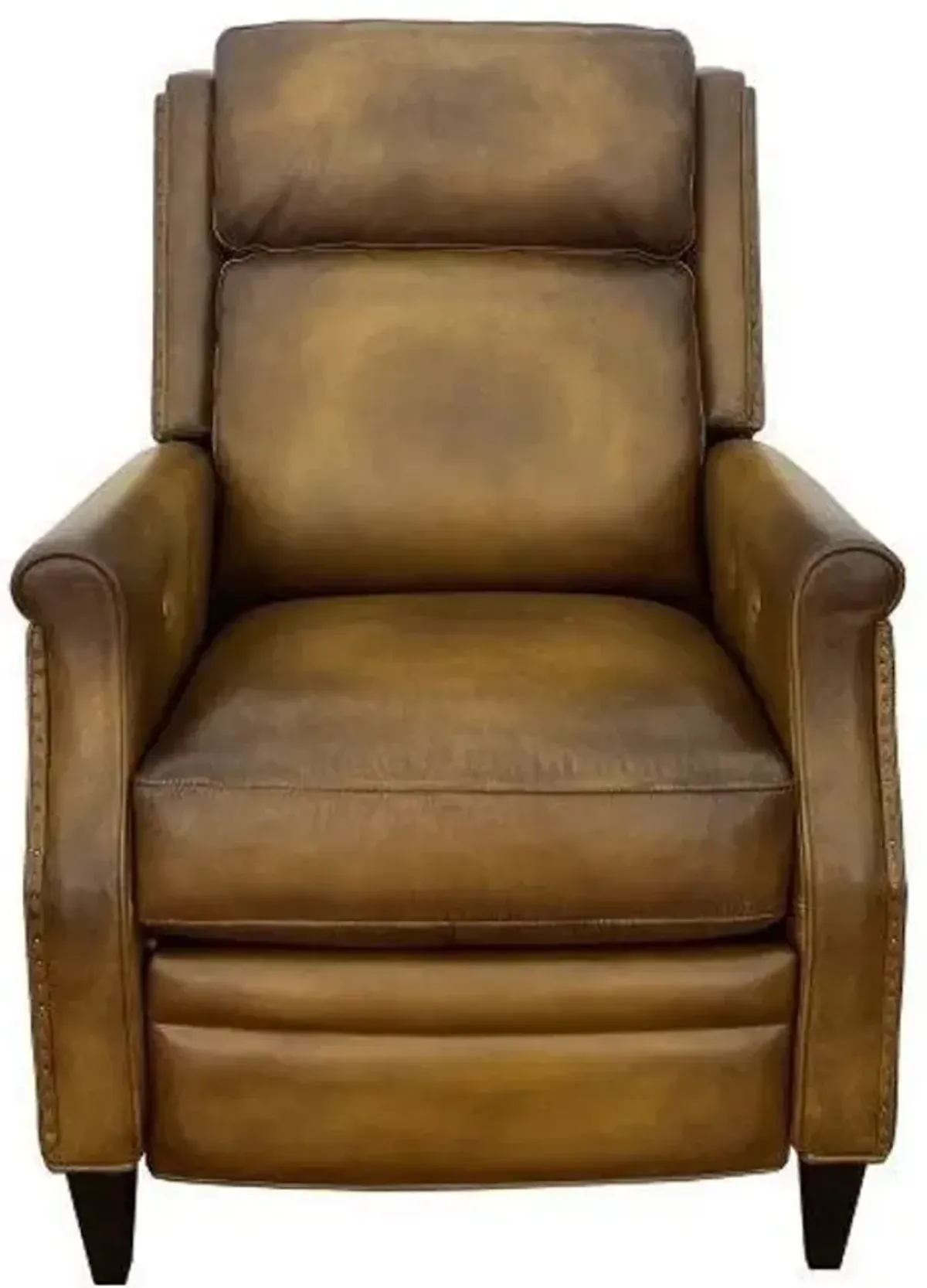 Hi-Rock Home Lombard Latte All Leather Power Recliner