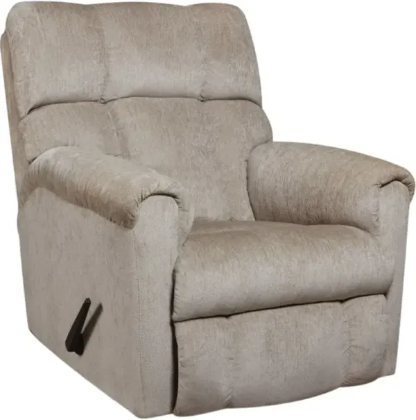HomeStretch Norton Sand Manual Rocker Recliner