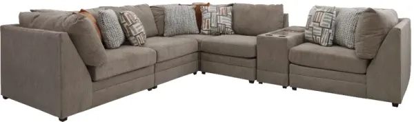 Style Line Dunbar Modular 6-Piece Sectional