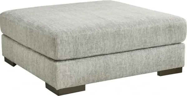 Signature Design by AshleyÂ® Regent Park Pewter Accent Ottoman